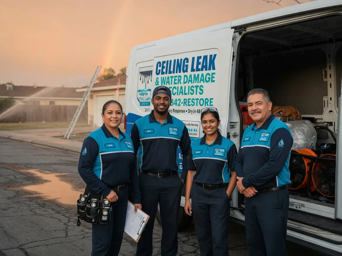 Ceiling Leak Cleanup company in Sacramento, PA