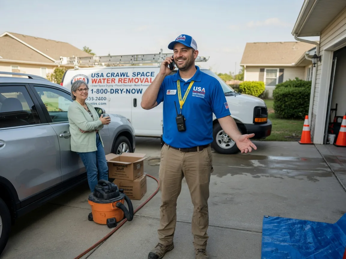 Crawl Space Water Removal Sacramento, PA FAQs